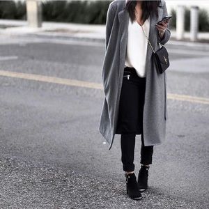 DSTLD Wool Blanket Maxi Coat